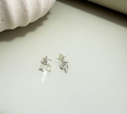 Velani Jewelry Butterfly Studs - Sterling Silver