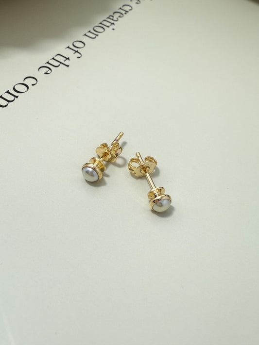Velani Jewelry Pearl Stud Earrings