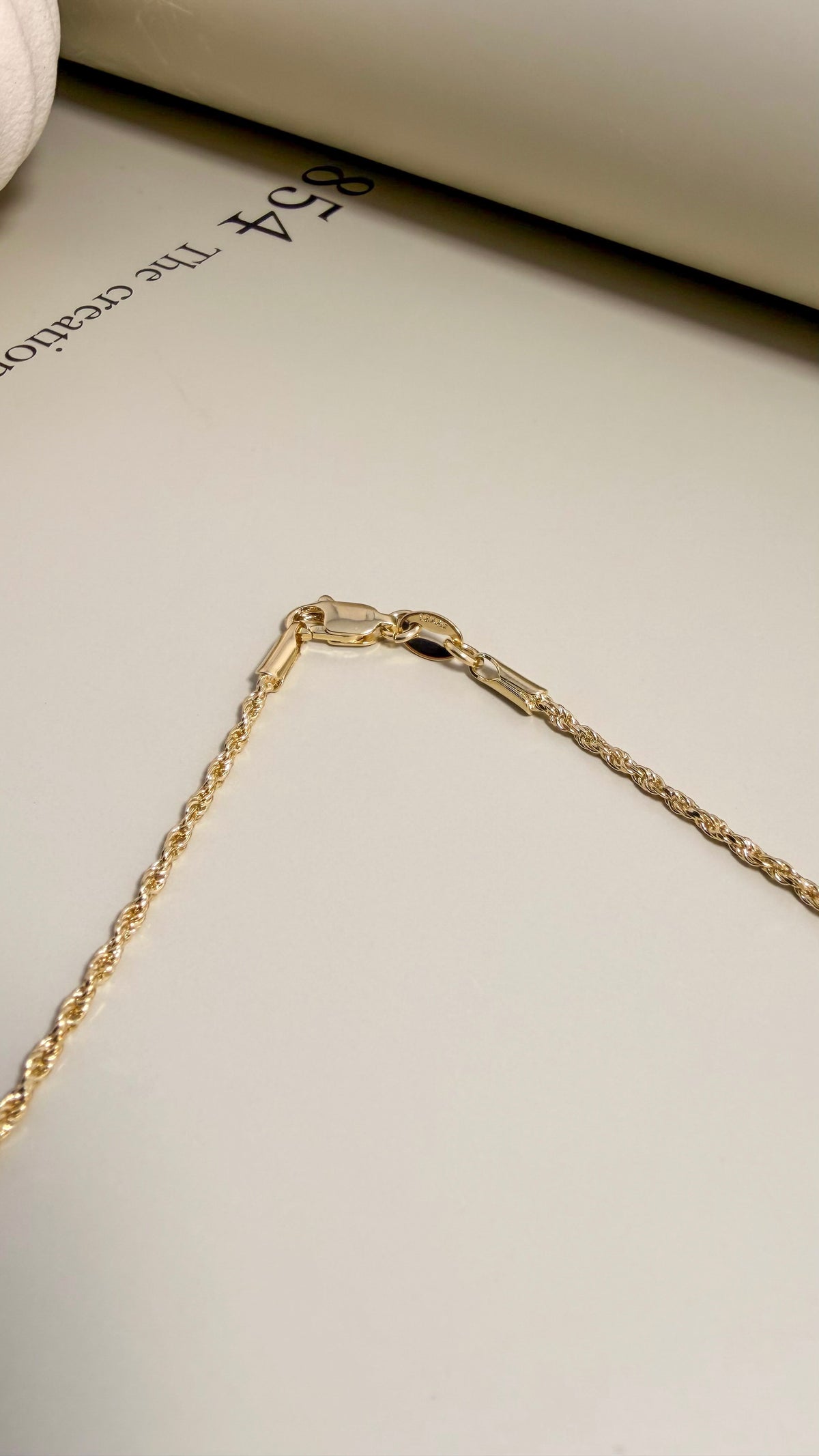 Rope Necklace 1.7mm - Velani Jewelry