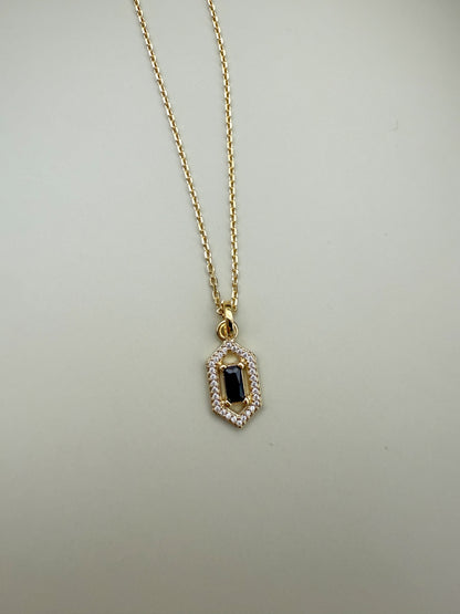 Velani Jewelry Monaco Pavé & Baguette CZ Necklace