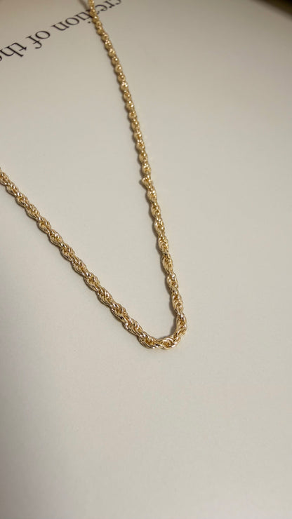 Rope Necklace 1.7mm - Velani Jewelry