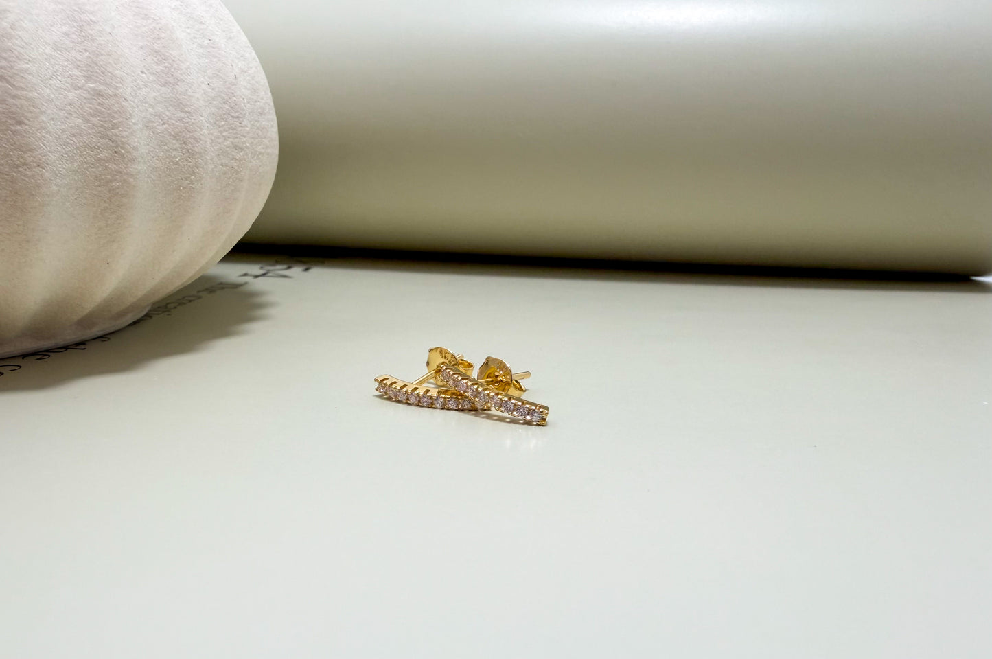 Velani Jewelry Fine CZ Elegance Stud Earrings