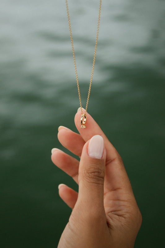 Velani Jewelry Say Yes Necklace - Gold Filled