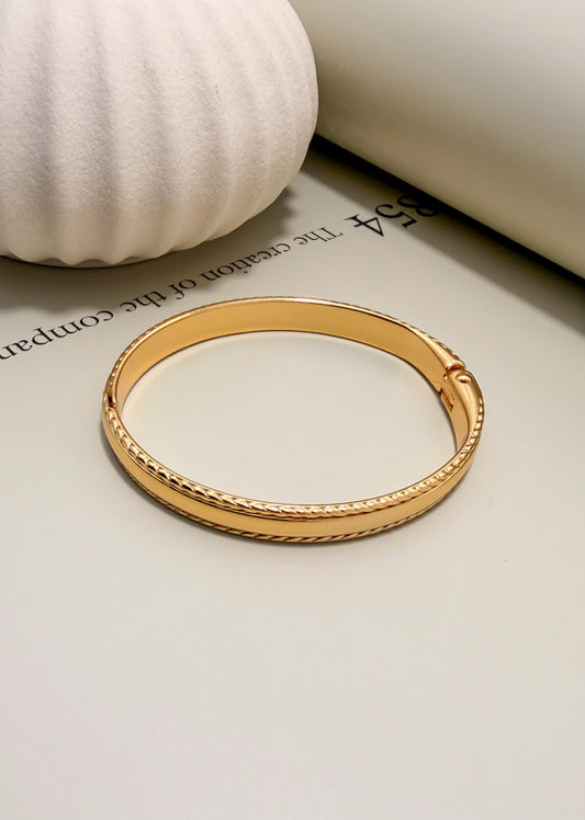 Velani Jewelry Aurelia Polished Rope Bangle Bracelet