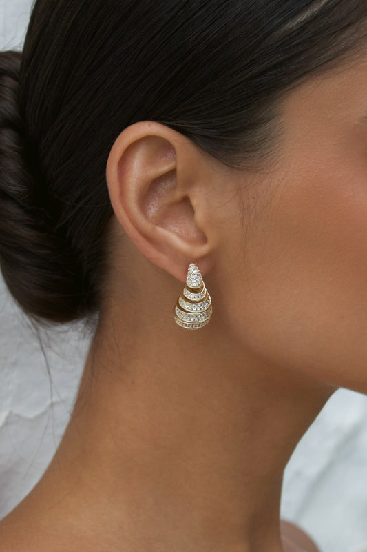 Velani Jewelry Pavé Drop Earrings