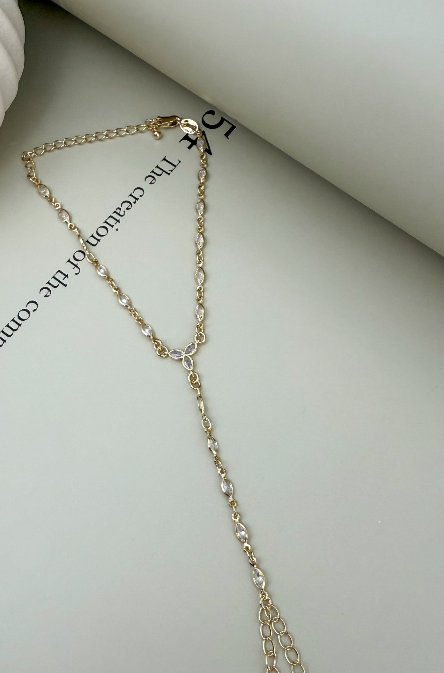 Velani Jewelry Ellisse Luxe Hand Chain