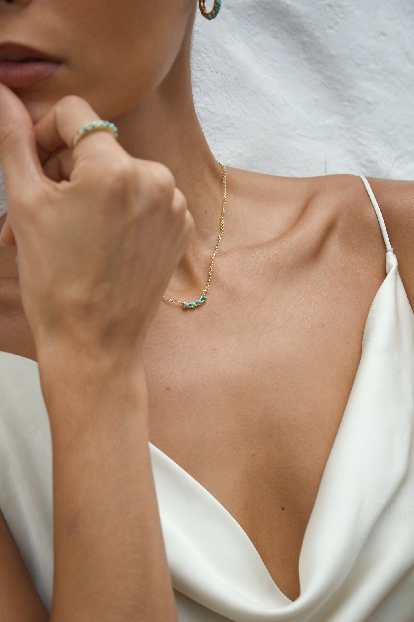 Velani Jewelry Tåsi Turquoise Necklace
