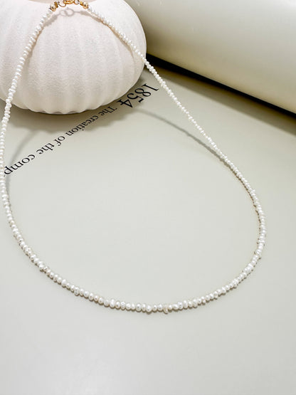 Velani Jewelry Micro Freshwater Pearl Necklace