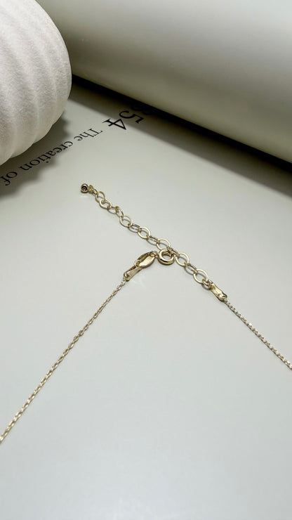 Velani Jewelry Mini Bezel Cross Necklace