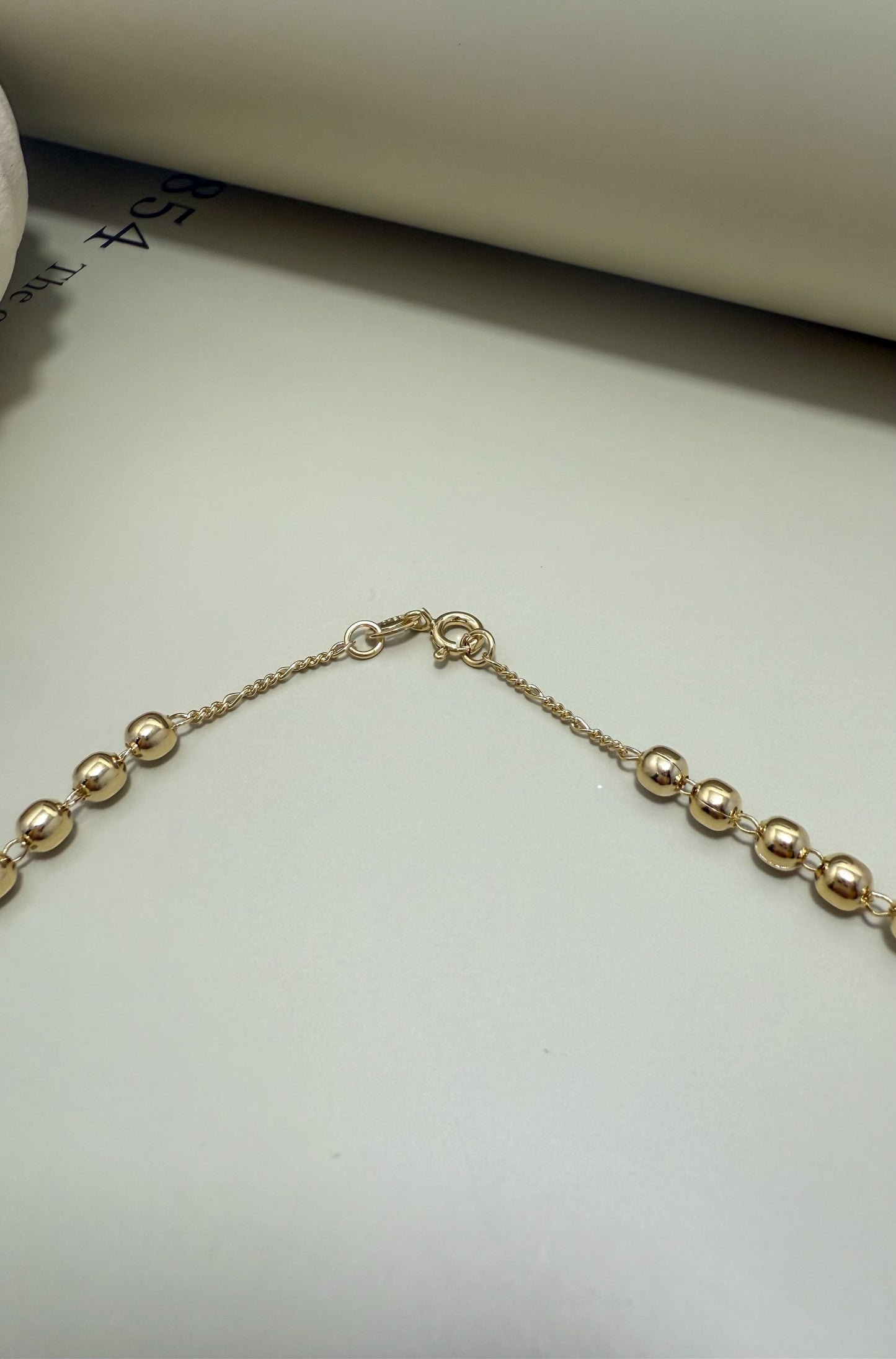 Velani Jewelry Big Beads Classic Rosary Necklace