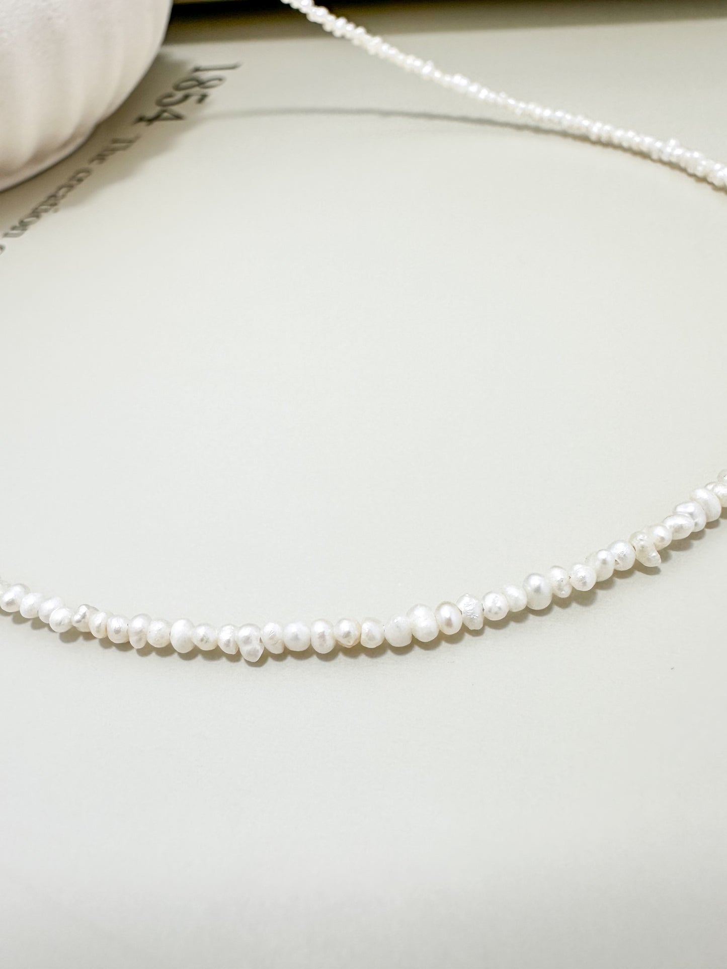 Velani Jewelry Micro Freshwater Pearl Necklace