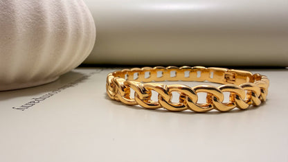 Velani Jewelry Monaco Chain Bangle Bracelet