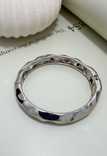 Velani Jewelry Molten Bangle Bracelet