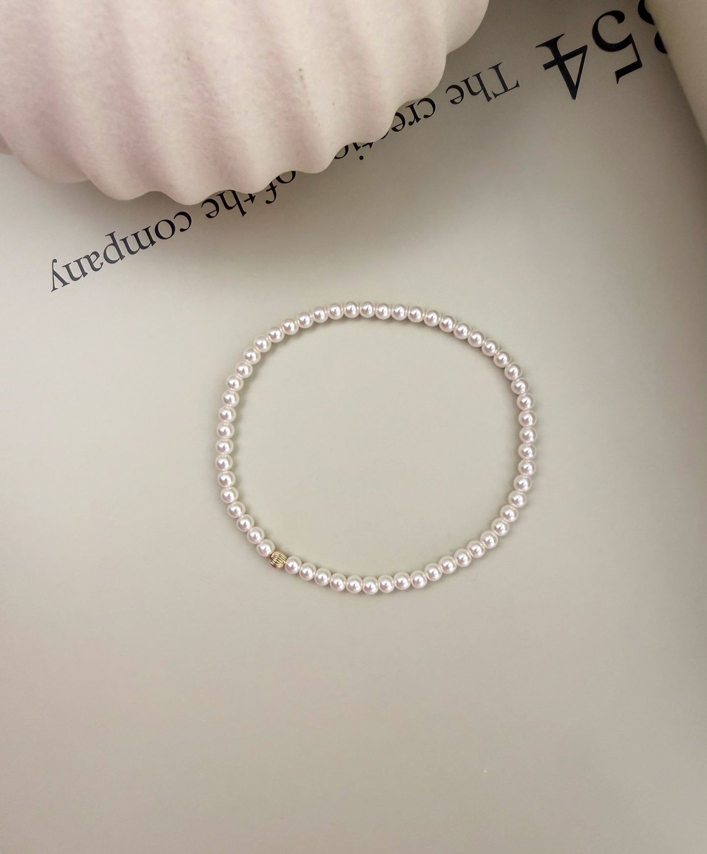 Velani Jewelry Crystal Pearl Stretch Bracelet
