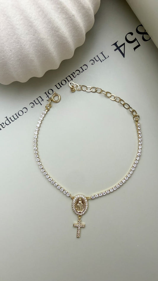 Divina Rosary Bracelet - Velani Jewelry