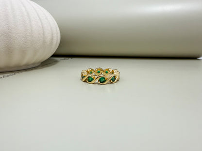 Velani Jewelry Riqueza Woven Luxe Ring