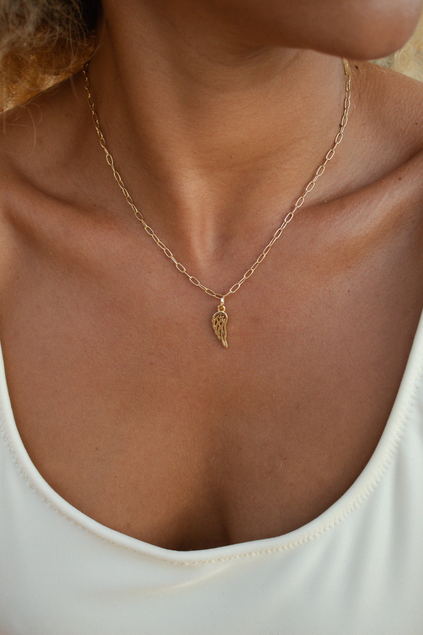 Velani Jewelry Guardian Wing Necklace