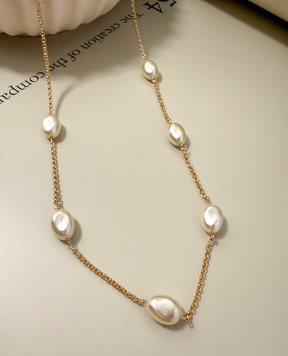 Velani Jewelry 6 Baroque Pearl Necklace