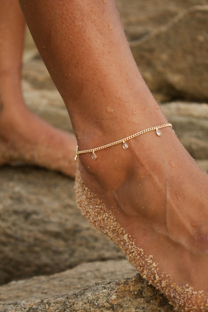 Velani Drops Anklet