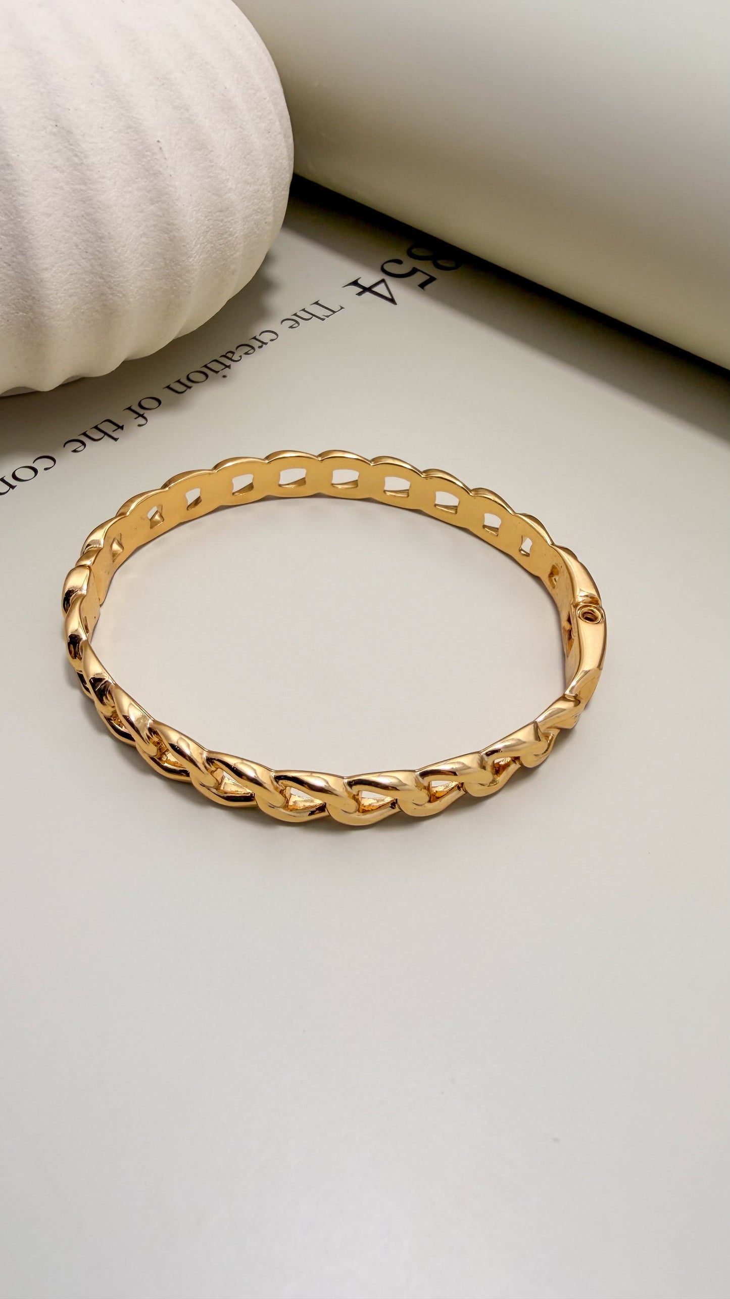 Velani Jewelry Monaco Chain Bangle Bracelet