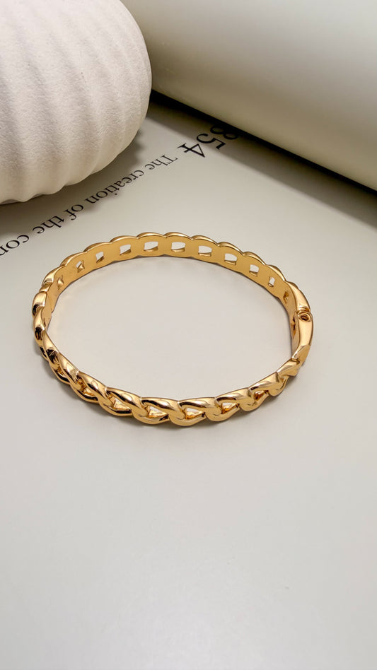 Velani Jewelry Monaco Chain Bangle Bracelet
