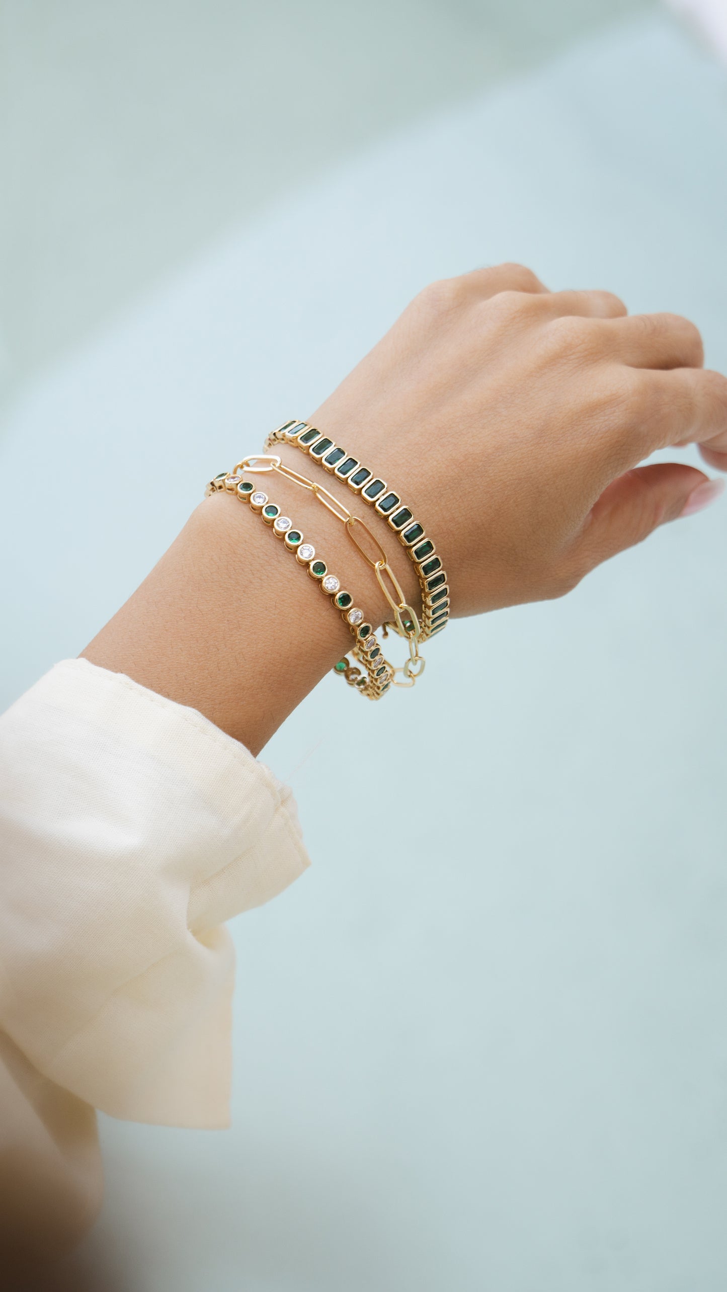 Baguette Tennis Bracelet - Velani Jewelry