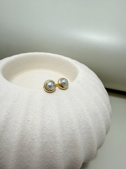 Velani Jewelry Dainty Pearl Stud Earrings