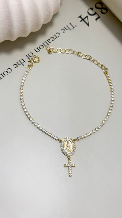 Divina Rosary Bracelet - Velani Jewelry