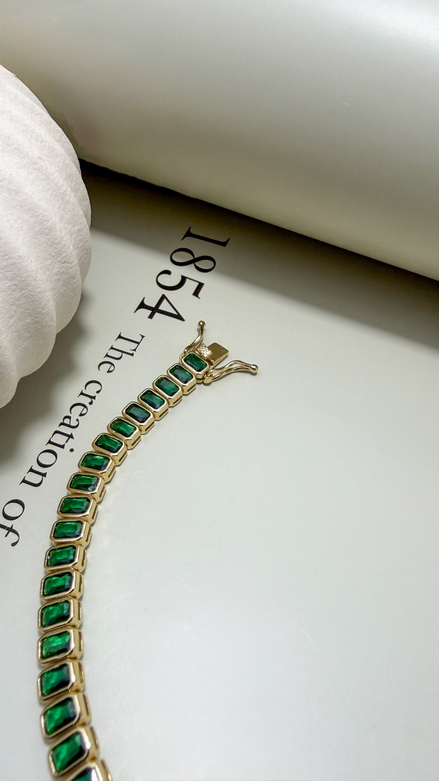 Baguette Tennis Bracelet - Velani Jewelry