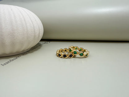 Velani Jewelry Riqueza Woven Luxe Ring