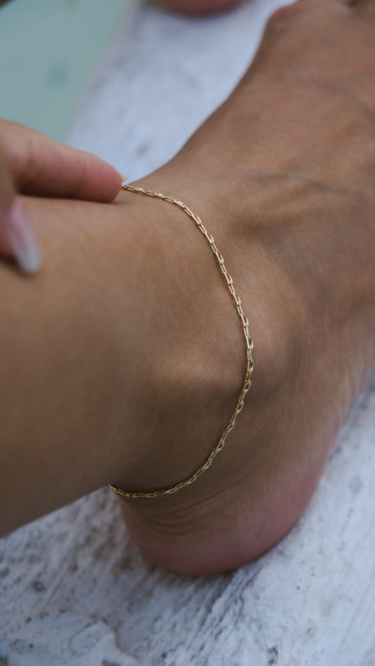 Velani Jewelry Lace Chain Anklet