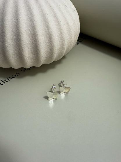 Velani Jewelry Butterfly Studs - Sterling Silver