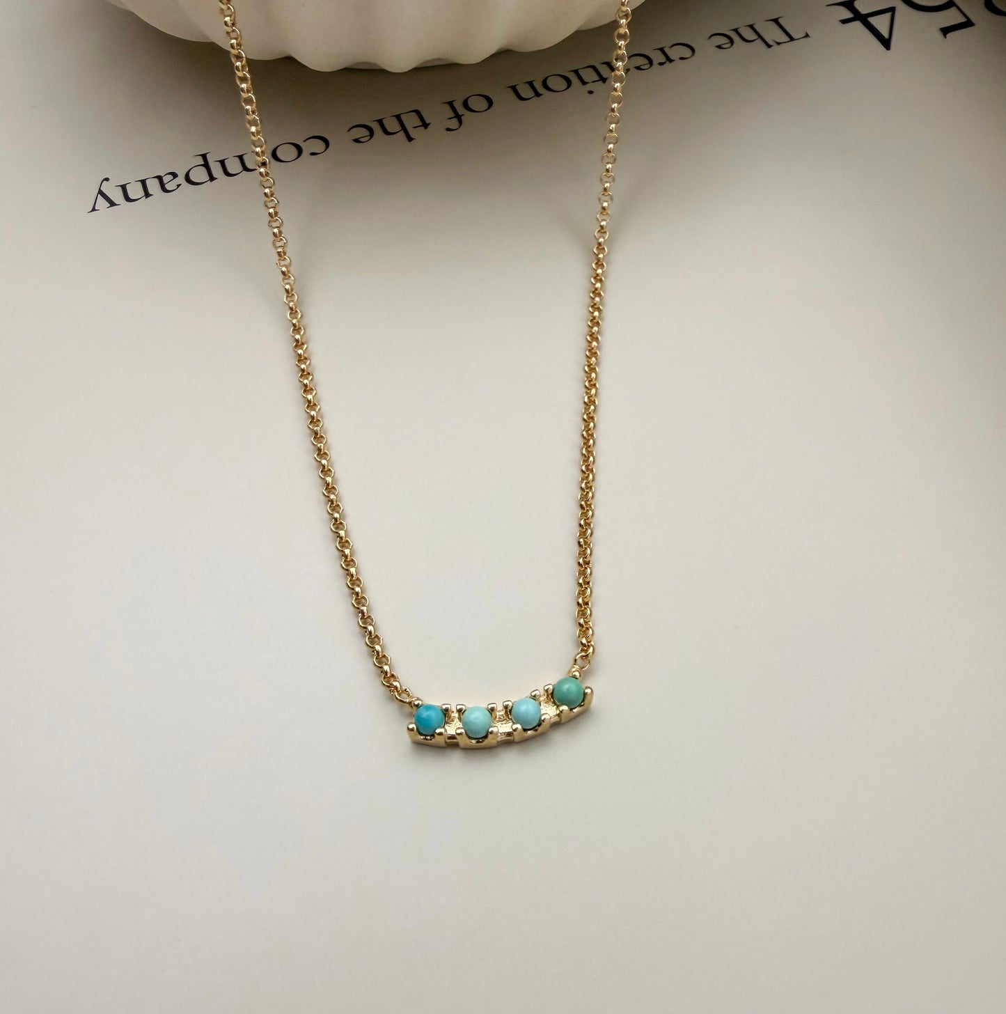 Velani Jewelry Tåsi Turquoise Necklace