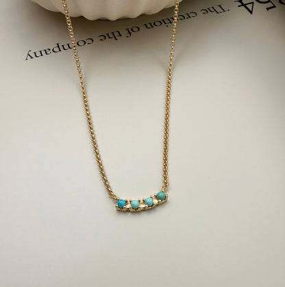 Velani Jewelry Tåsi Turquoise Necklace