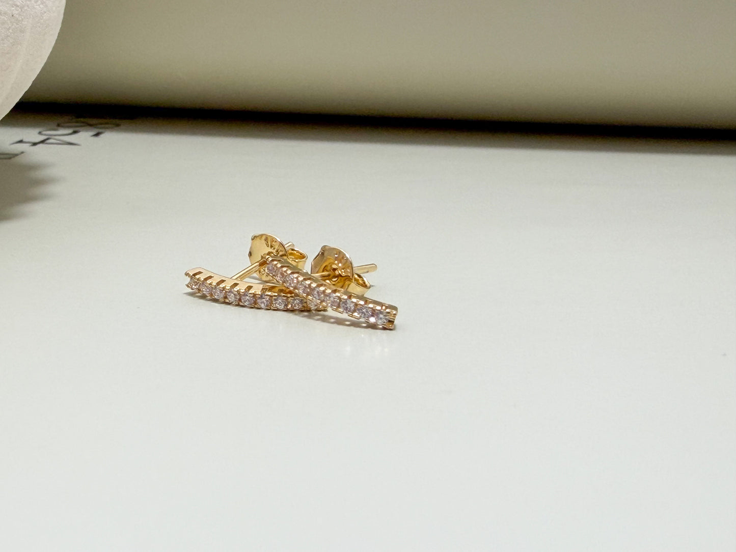 Velani Jewelry Fine CZ Elegance Stud Earrings