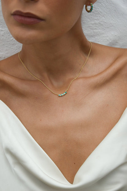 Velani Jewelry Tåsi Turquoise Necklace