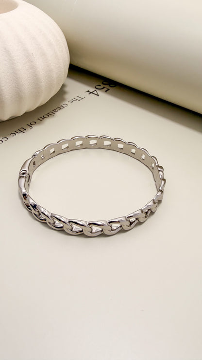 Velani Jewelry Monaco Chain Bangle Bracelet