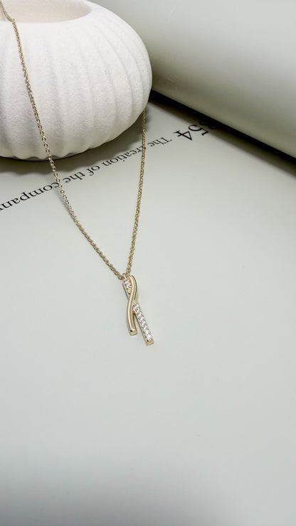 Velani Jewelry Liora Pavé Necklace