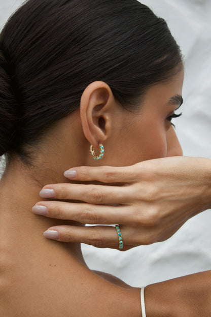 Velani Jewelry Tåsi Turquoise Ring