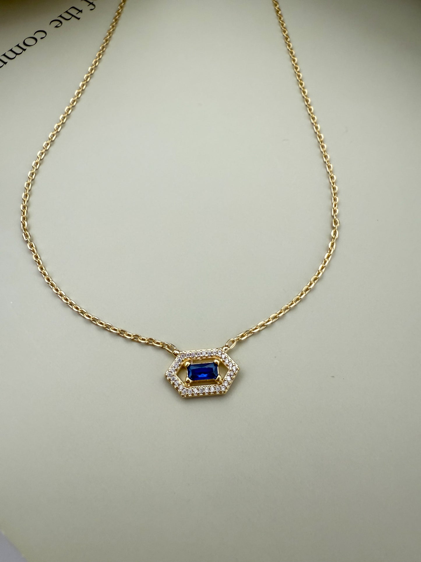 Velani Jewelry Monaco Pavé & Baguette CZ Necklace