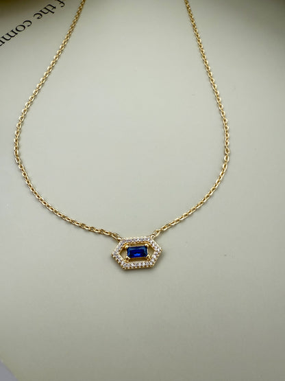 Velani Jewelry Monaco Pavé & Baguette CZ Necklace