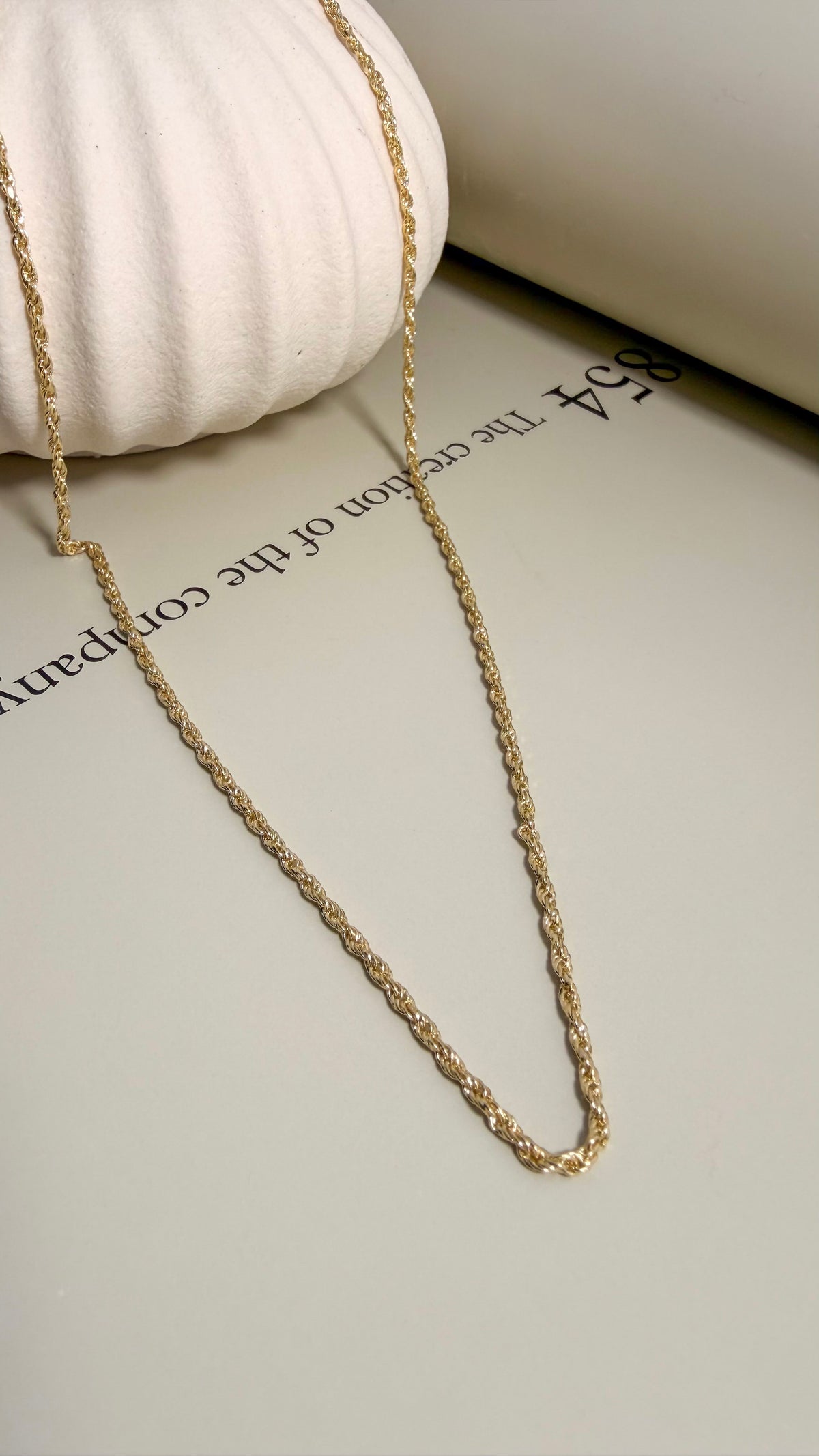 Rope Necklace 1.7mm - Velani Jewelry