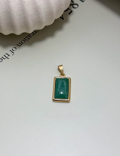 Velani Jewelry Verde Forma Pendant