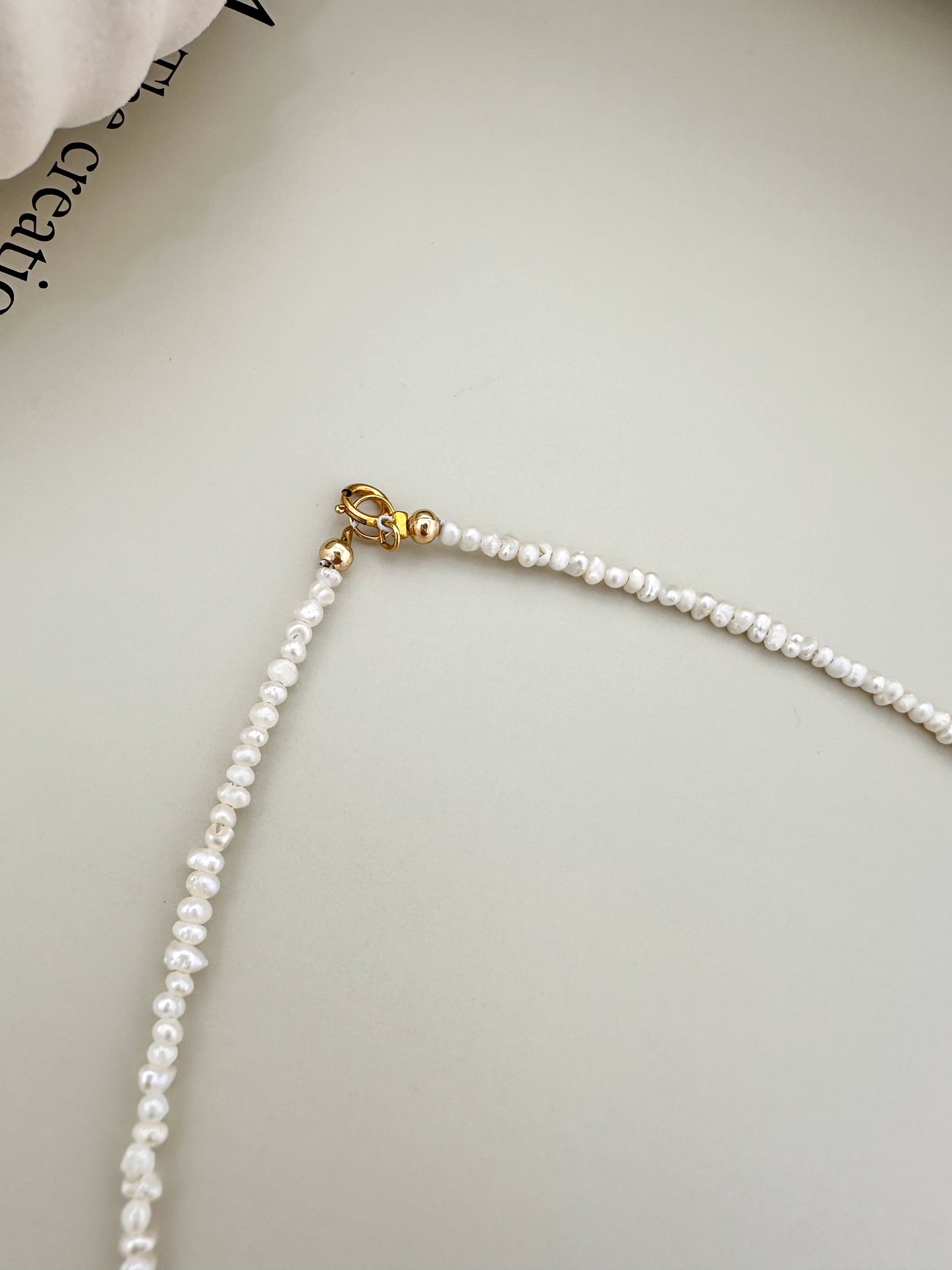 Velani Jewelry Micro Freshwater Pearl Necklace