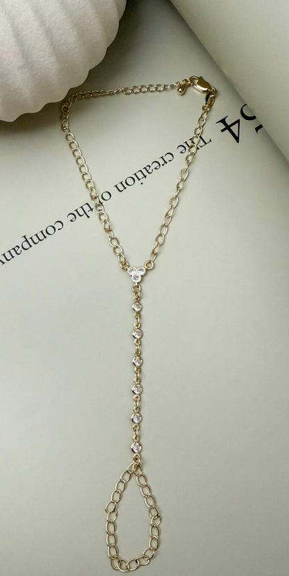 Velani Jewelry Fancy Hand Chain