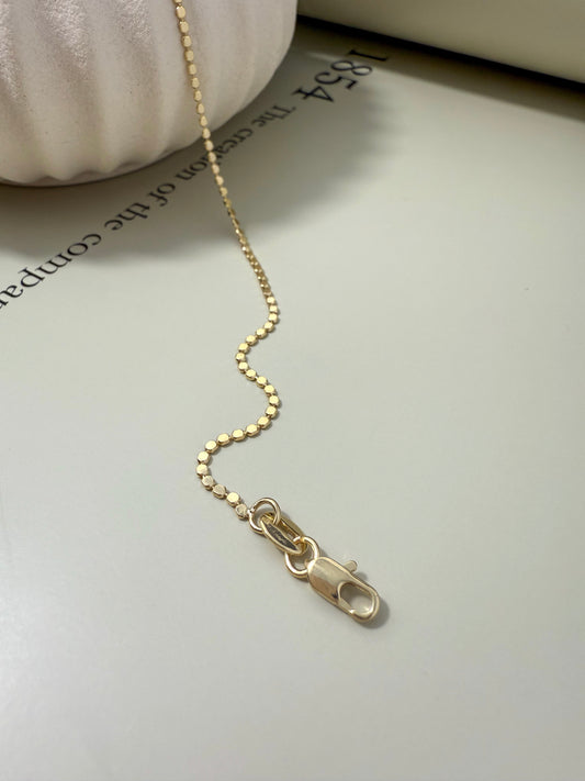 Velani Jewelry Dainty Flat Ball Bracelet
