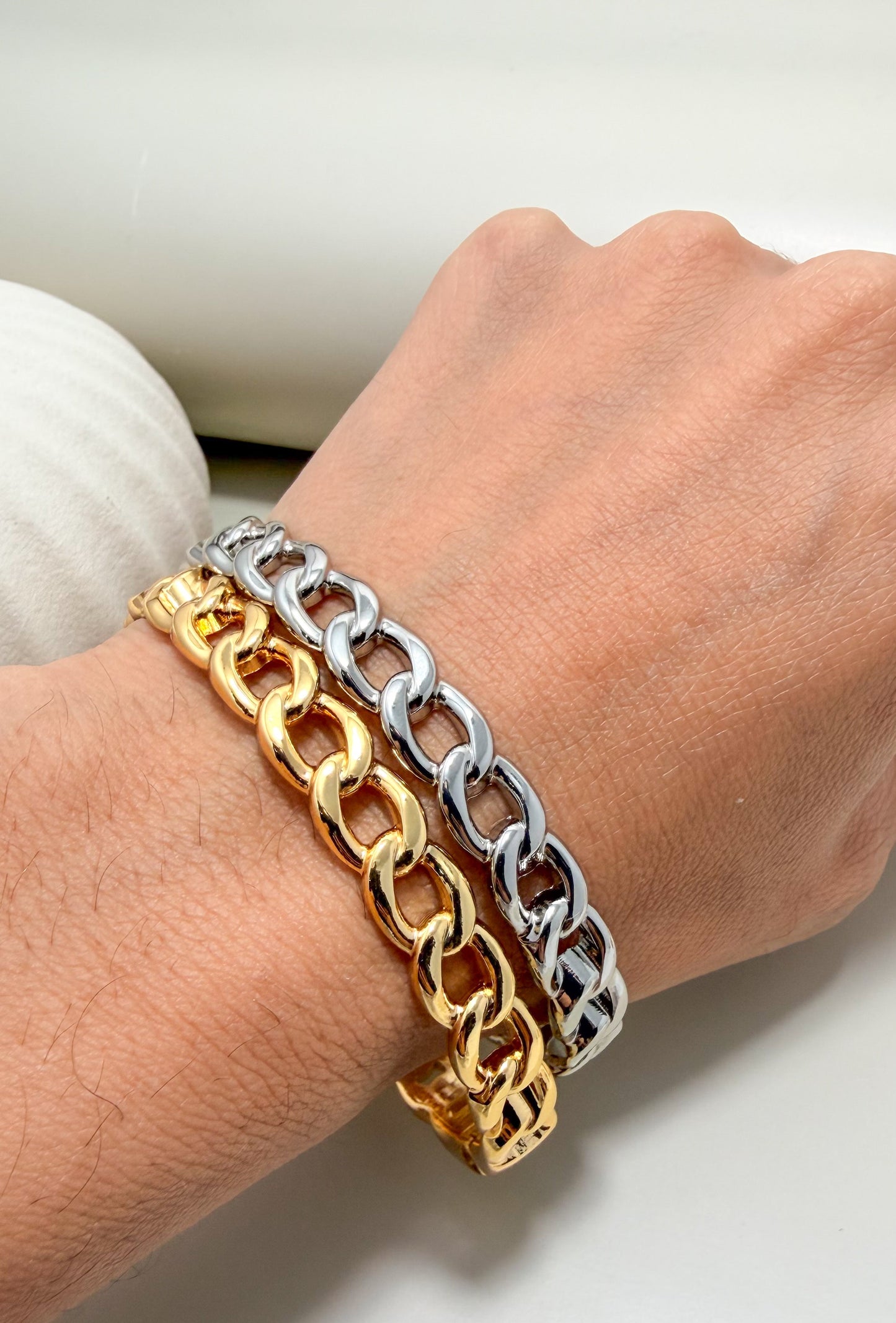 Velani Jewelry Monaco Chain Bangle Bracelet