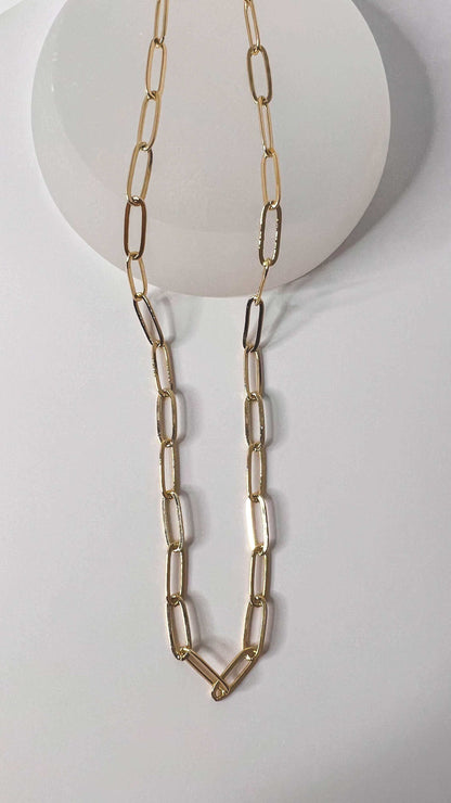 Velani Classic Paperclip Chain