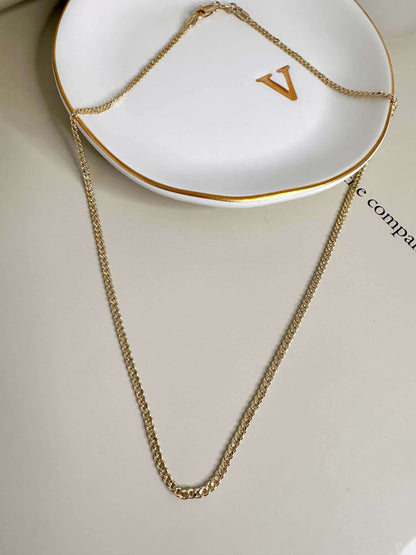 Velani Dainty Cuban Necklace