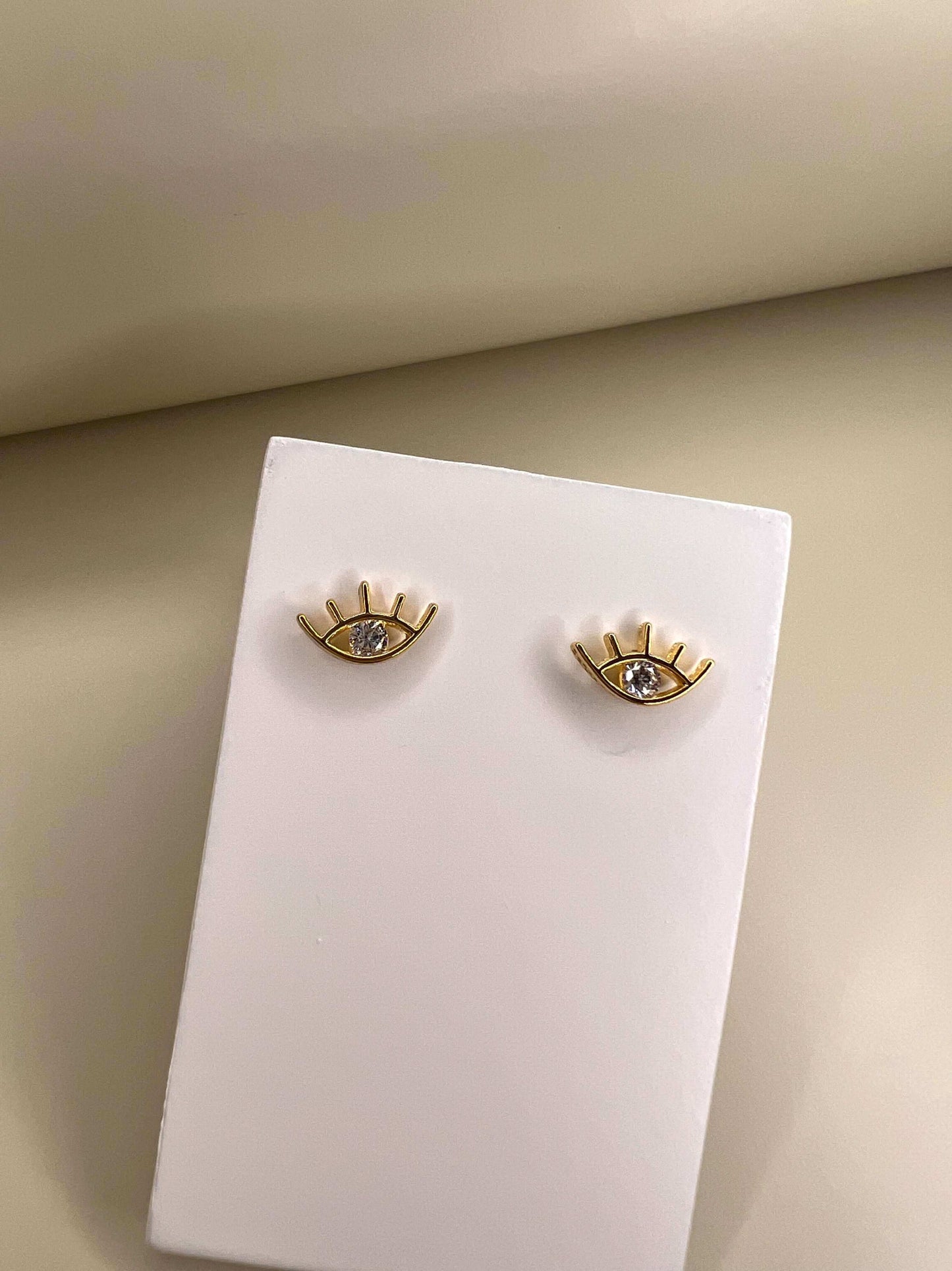 Velani Dainty Eye Stud Earrings